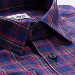 Craig Slim Fit Shirt // Red + Parliament (Small)