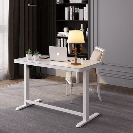 Koble Sit and Stand Desk // White