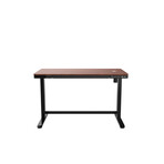 Koble Sit and Stand Desk // Walnut + Black