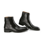 Side Zip Dress Boot // Black (Size 8)