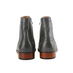 Side Zip Dress Boot // Gray (Size 8)