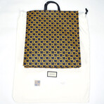 Gucci // Square G Logo Tote Bag // Navy