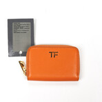 Tom Ford // Small Zip Wallet // Orange