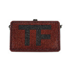 Tom Ford // Logo Clutch // Red