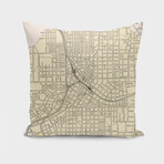 Vintage Map of Atlanta Georgia (1901) (14"H x 14"W)