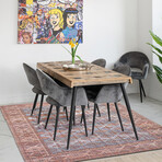 Turkoman // Blue (5'1" x 7'11")