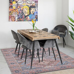 Afshar // Blue (5'1" x 7'11")