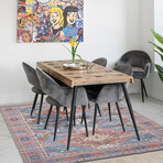 Afshar // Light Blue (5'1" x 7'11")