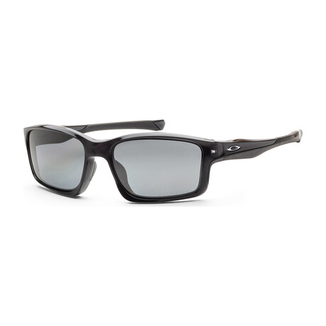 Men's OO9247-09-57 Chainlink Polarized Sunglasses // Black + Gray + Iridium