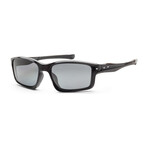 Men's OO9247-09-57 Chainlink Polarized Sunglasses // Black + Gray + Iridium