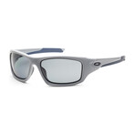 Men's OO9236-05-60 Valve Polarized Sunglasses // Fog + Gray