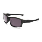 Men's OO9247-15-57 Chainlink Polarized Sunglasses // Black + Gray