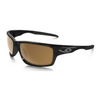 Men's OO9225-12-60 Canteen Polarized Sunglasses // Black + Brown