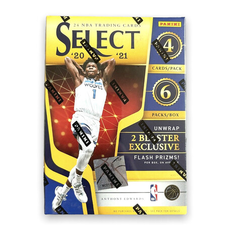 2021 Panini Select Basketball Blaster Box // Chasing Rookies (Ball, Edwards, Haliburton Etc.) // Sealed Box Of Cards