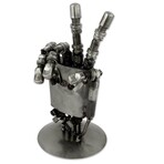 Rustic Robot Hand Auto Part Sculpture