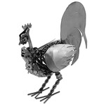 Mechanical Rooster Recycled Auto Part Sculpture