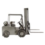 Rustic Forklift Auto Parts Sculpture