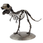 Tyrannosaurus Recycled Metal Statuette