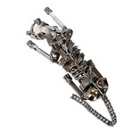 Rustic Panther Recycled Auto Parts Sculpture