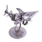 Mighty Shark Recycled Metal Sculpture
