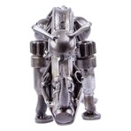 Rustic Baby Rhino Upcycled Auto Part Sculpture