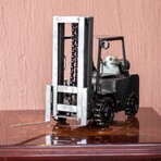 Rustic Forklift Auto Parts Sculpture