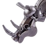 Rustic Baby Rhino Upcycled Auto Part Sculpture