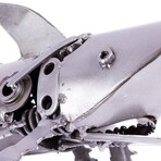 Mighty Shark Recycled Metal Sculpture
