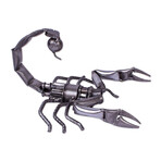Escorpion Rustico Recycled Metal Sculpture