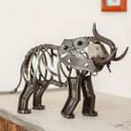 Mighty Rustic Elephant Recycled Auto Parts Sculpture