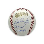 David Ortiz // Boston Red Sox // Signed Baseball + "07 WS Champs" Inscription