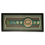 Floyd Mayweather Jr. // Signed WBC Belt + Framed