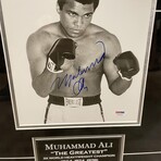 Muhammad Ali // Signed Photograph + Framed