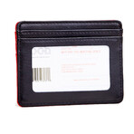 O.C.D. RFID Wallet // Black // Red Slim