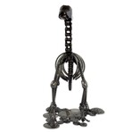 Rustic Brontosaurus Upcycled Auto Part Sculpture