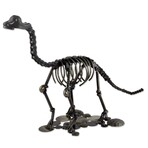 Rustic Brontosaurus Upcycled Auto Part Sculpture