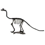 Rustic Brontosaurus Upcycled Auto Part Sculpture