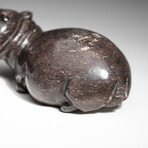 Genuine Polished Red Serpentine Shona Hippo Carving