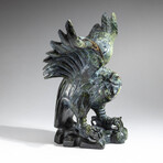 Genuine Polished Hand Carved Nephrite Jade Eagle