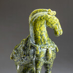 Genuine Polished Hand Carved Nephrite Jade Horse v.3