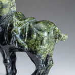 Genuine Polished Hand Carved Nephrite Jade Horse V.2