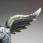 Genuine Polished Hand Carved Nephrite Jade Eagle