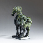 Genuine Polished Hand Carved Nephrite Jade Horse V.2