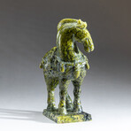 Genuine Polished Hand Carved Nephrite Jade Horse v.3