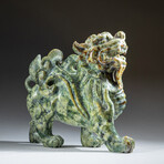 Genuine Polished Hand Carved Nephrite Jade Dragon V.2