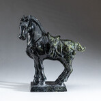 Genuine Polished Hand Carved Nephrite Jade Horse V.1