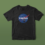 Tardis Graphic Tee // Black (S)