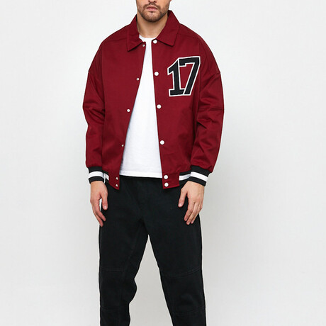 17 Bomber Jacket // Red (S)