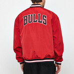 Chicago Bulls Bomber Jacket // Red (M)