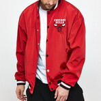 Chicago Bulls Bomber Jacket // Red (S)